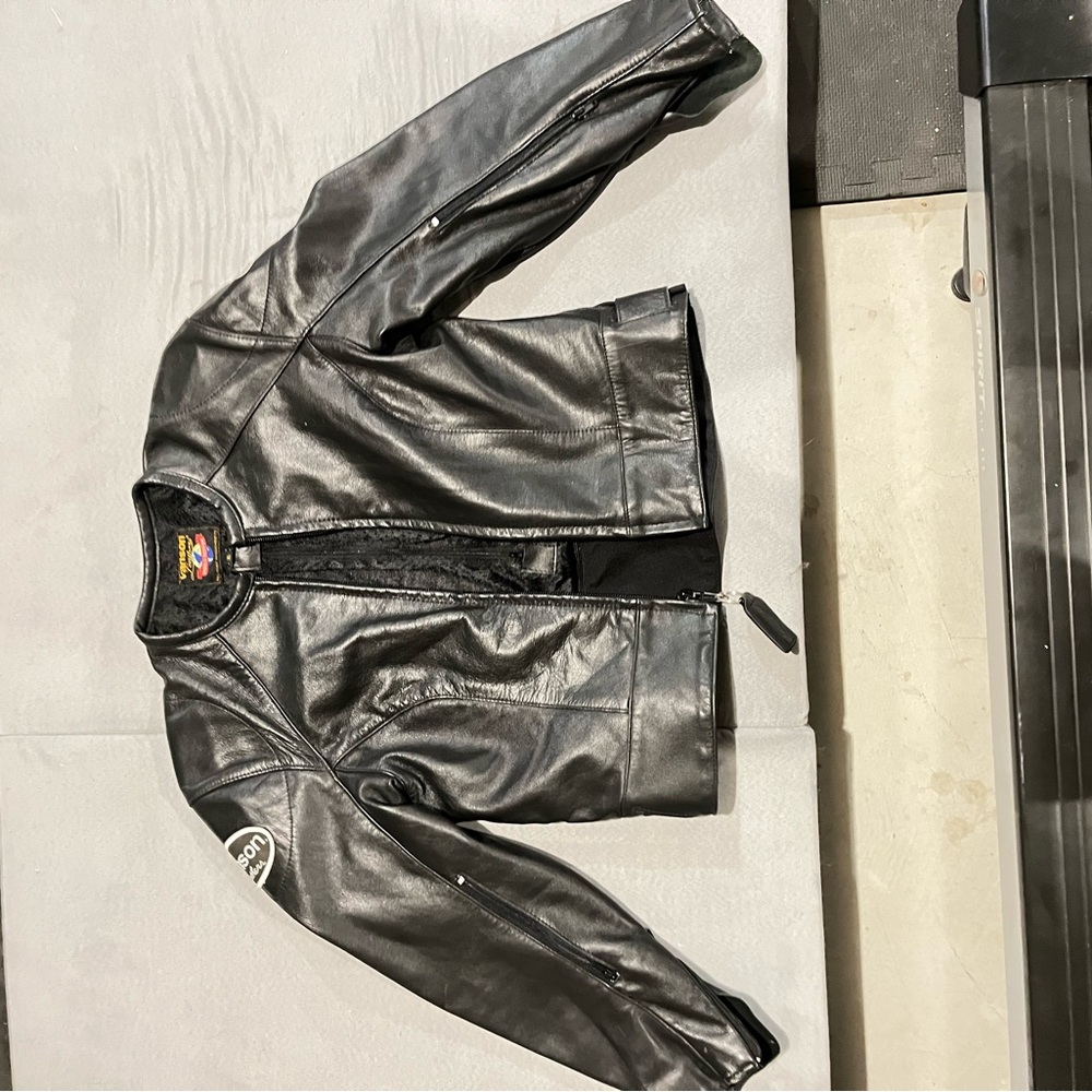 Women's Black Leather Jacket